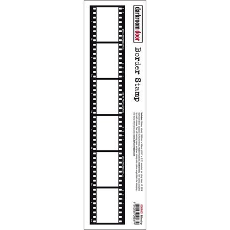 Darkroom Door Border Stamp - Assorted, Title: Filmstrip