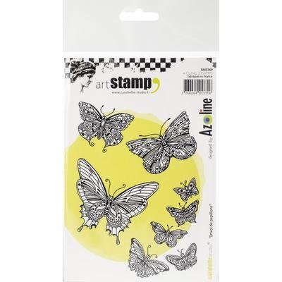 Carabelle Studio Background Cling Stamp A6 - Assorted