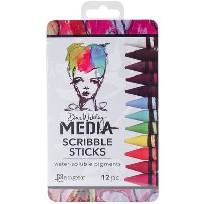 Dina Wakley MEdia Scribble Sticks - Assorted