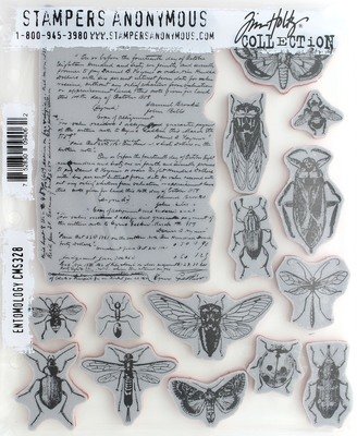 Tim Holtz Cling Stamps 7"X8.5" - Assorted