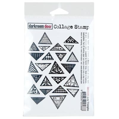Darkroom Door Collage Cling Stamp 4.5"X3" - Assorted