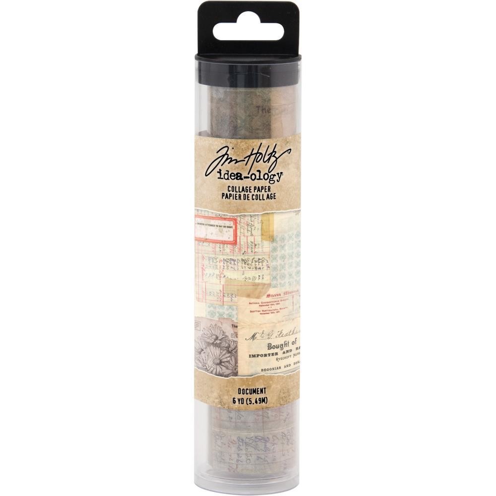 Tim Holtz Idea-ology Collage Paper Document