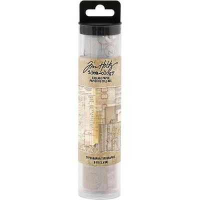 Tim Holtz Idea-ology Collage Paper Typography
