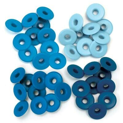 We R Memory Keepers Eyelets Wide 40 pack - Assorted