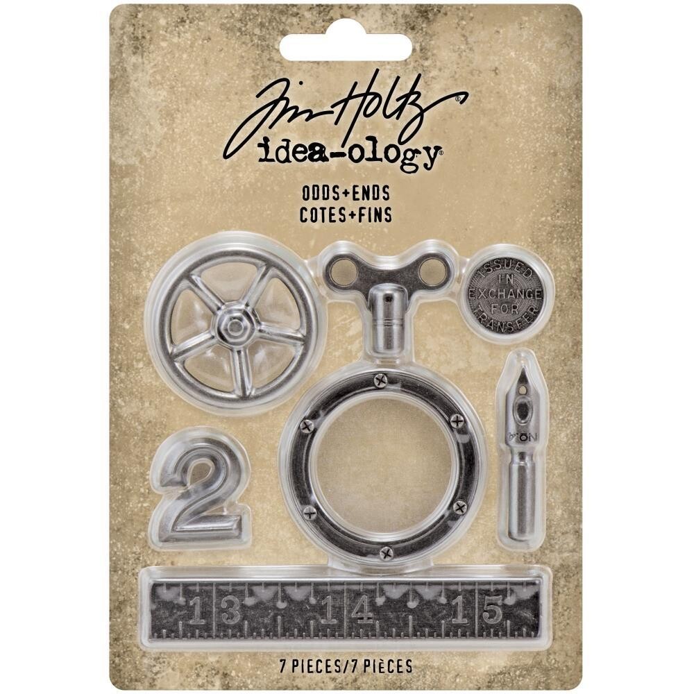 Tim Holtz Idea-ology Odds and Ends 7/pkg