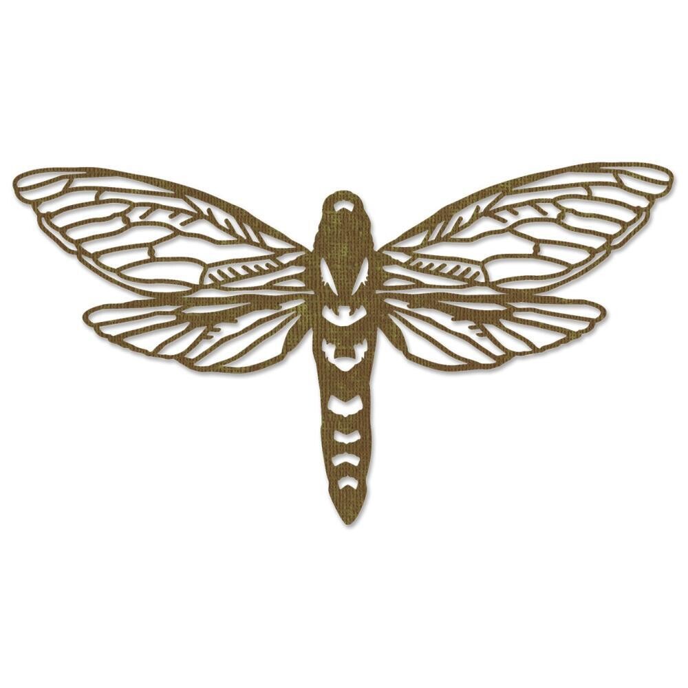 Tim Holtz Sizzix Thinlits Die Perspective Moth
