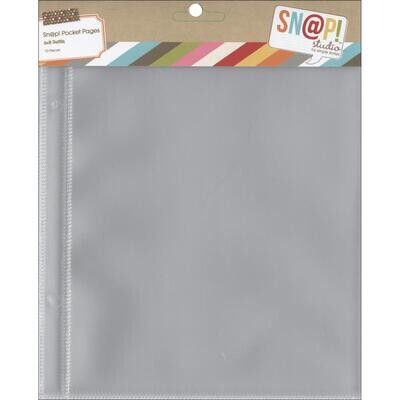 Simple Stories SN@P! Pocket Pages 6x8" Refills 10/pkg