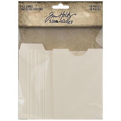 Tim Holtz Idea-ology File Cards 16/pkg