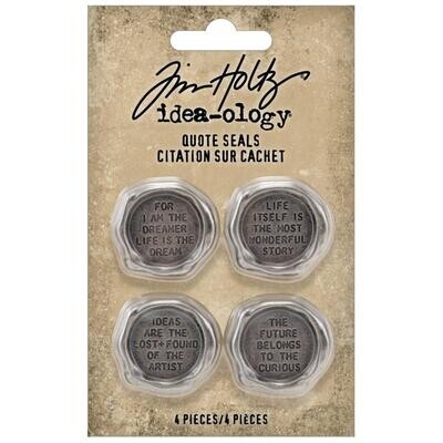 Tim Holtz Idea-ology Quote Seals 4/pkg