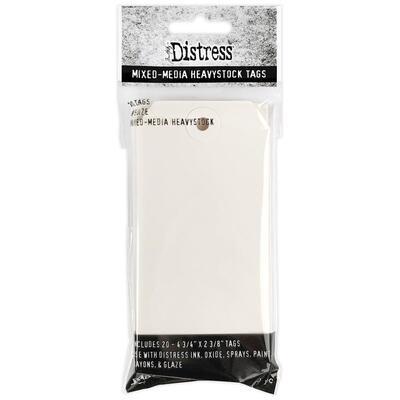 Tim Holtz Distress Tags #5 Mixed Media Heavystock 20/pkg