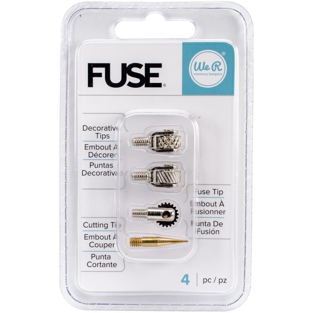 We R Memory Keepers Fuse Decorative Tip Set 4/pkg (Australia)