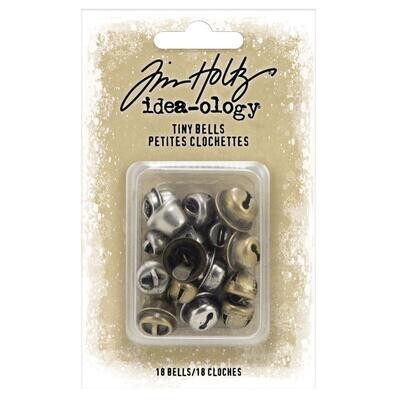 Tim Holtz Idea-ology Christmas 2021 Tiny Bells 18/pkg