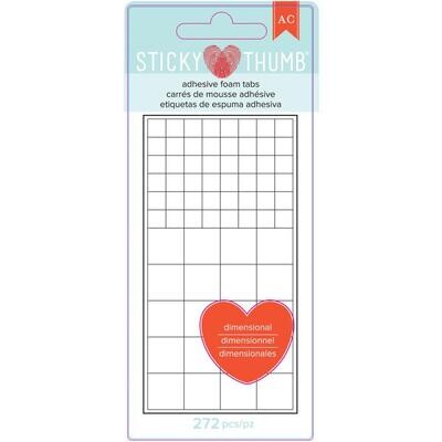 American Crafts Sticky Thumb Adhesive Foam Tabs 272/pkg
