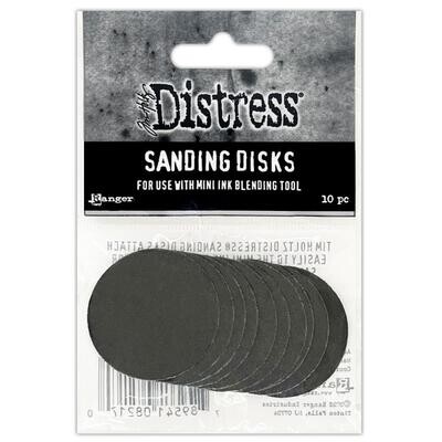 Tim Holtz Distress Sanding Disks 10/pkg