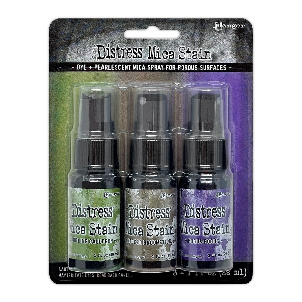 Tim Holtz Distress Mica Stain Set 2 Halloween 3/pkg