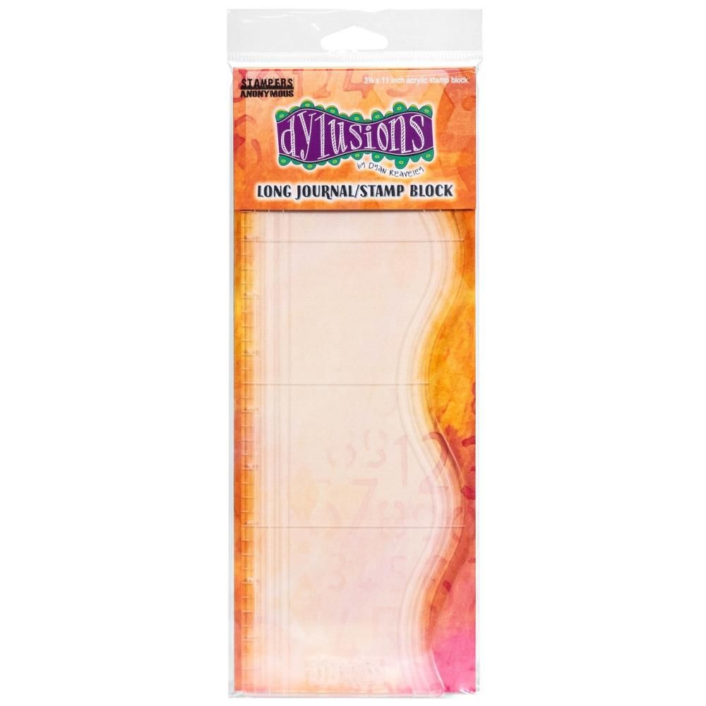 Dylusions Stamp Block 11" Long Journal Block