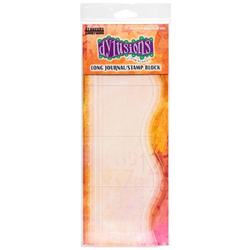 Dylusions Stamp Block 11" Long Journal Block