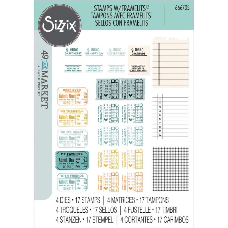 49 and Market Stamps with Framelits - Forever Journal Essentials