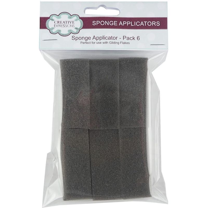 Creative Expressions Sponge Applicators 6/pkg
