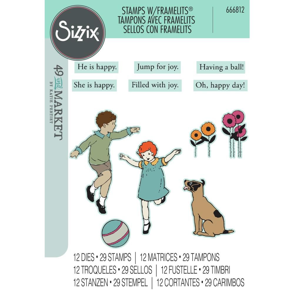 49 and Market Stamps with Framelits - Play Time