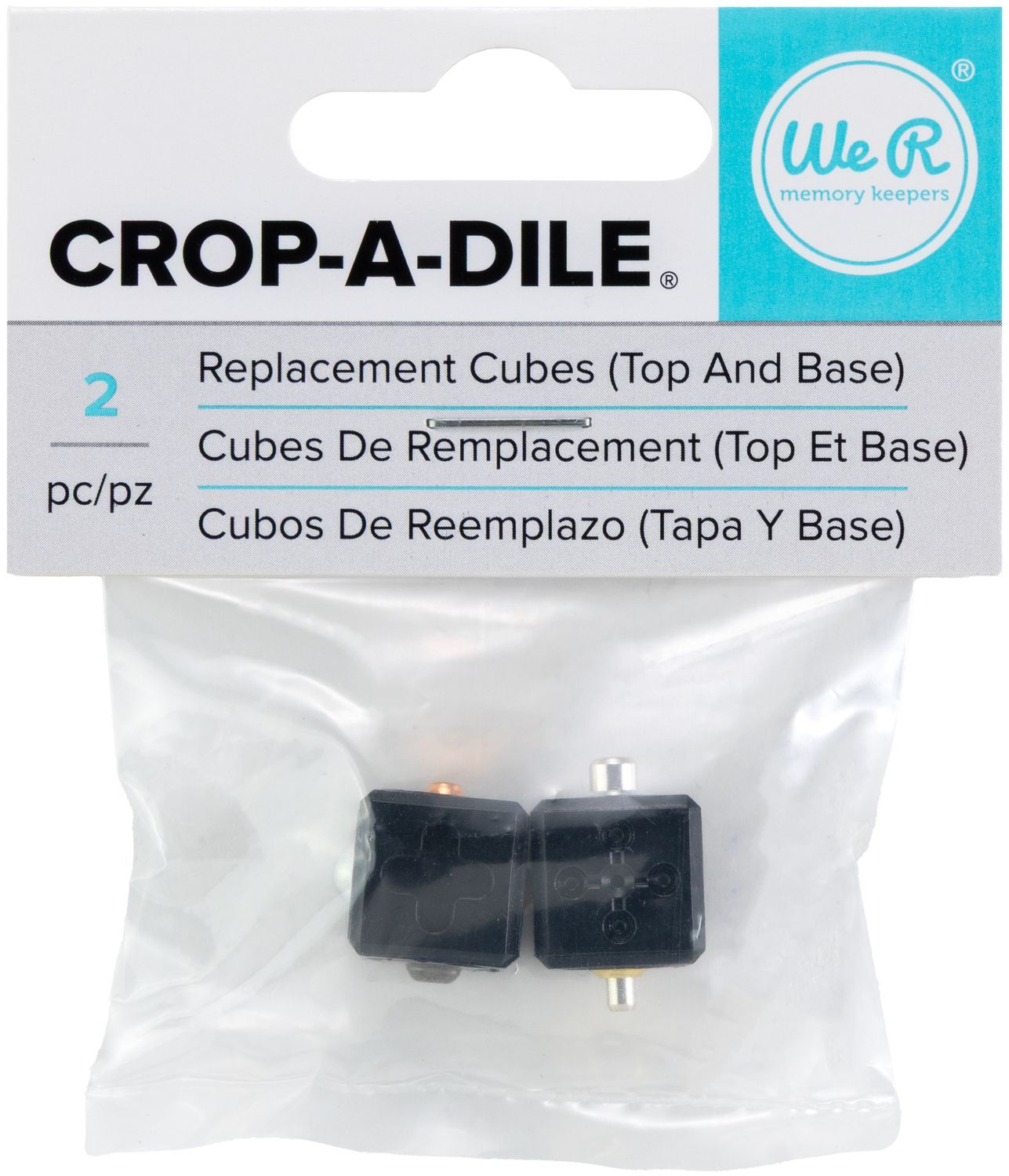 We R Memory Keepers Crop-A-Dile Replacement Cubes 2/pkg