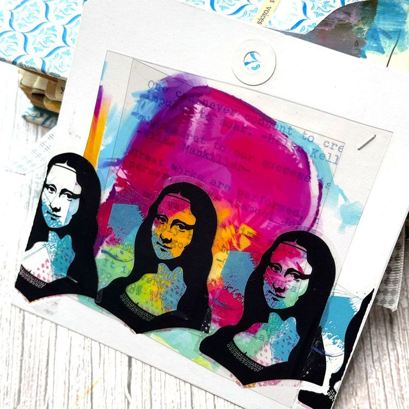 Dina Wakley MEdia Rub-ons - Assorted