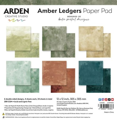 Arden Creative Studio - Amber Ledgers by Katie Pertiet - Assorted