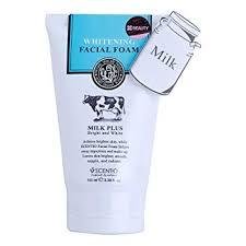 Milk plus whitening Q10 facial foam