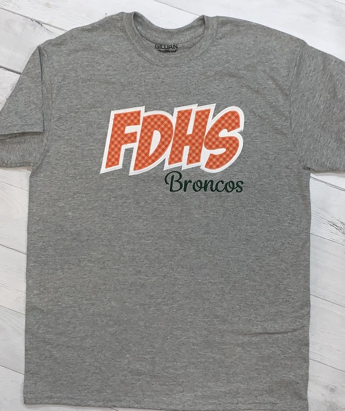 FDHS Applique Short Sleeve T-shirt