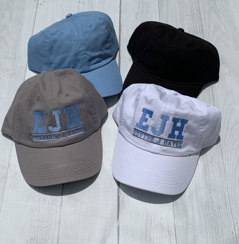 EJH Edythe J Hayes Embroidered Low Profile Ball Cap