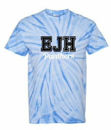 Tie Dye Short Sleeve T-shirt - EJH Panthers (EJHL)