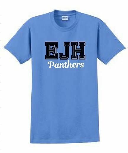 Gildan Short Sleeve T-shirt - EJH Panthers - Varsity letters