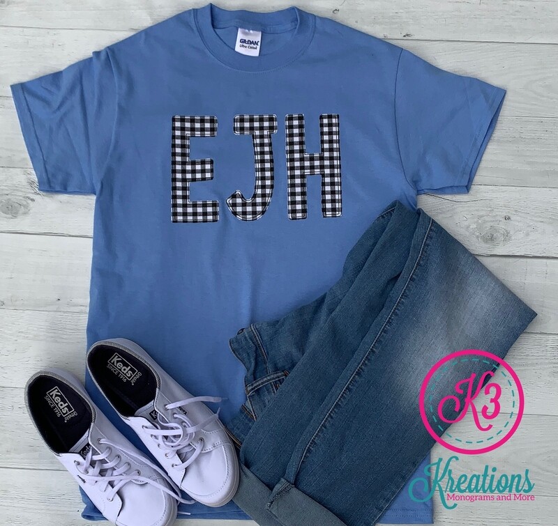 EJH Applique Short or Long Sleeve Tee