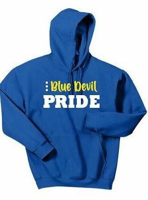 Blue Devil Pride Hooded Sweatshirt