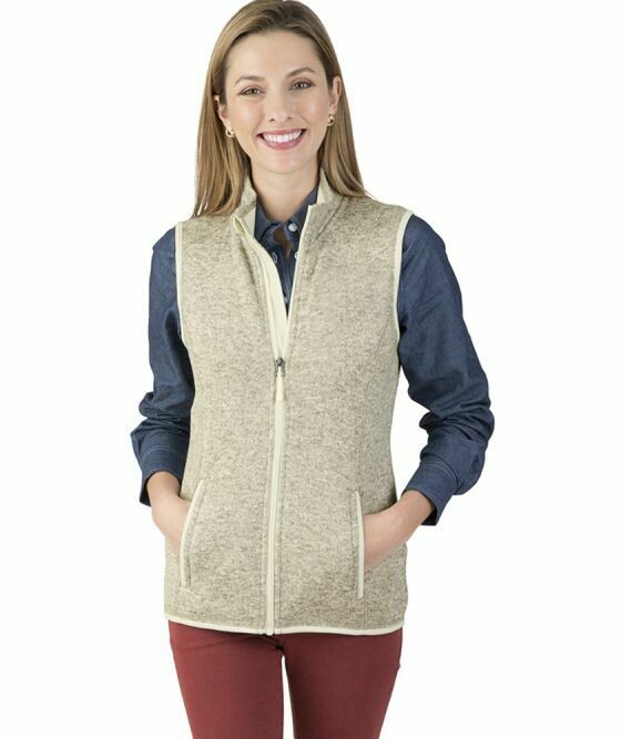 Ladies Pacific Heathered Vest