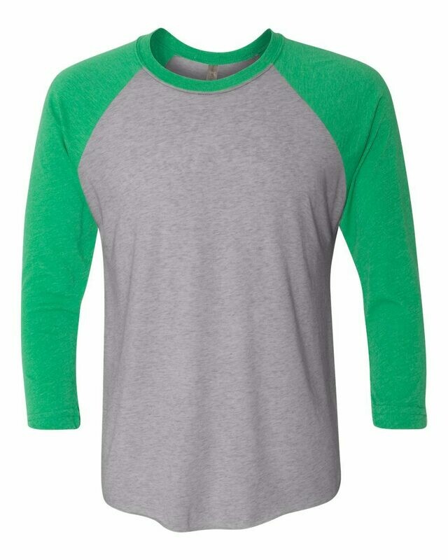 Unisex Triblend Three-Quarter Sleeve KY Christmas Raglan