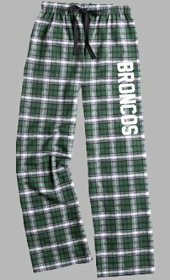 Flannel Lounge Pants - Unisex - Broncos