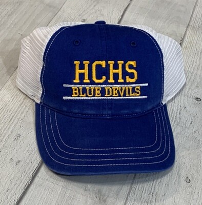 HCHS Blue Devil Trucker Style Hat