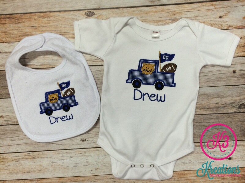 UK Football Tailgate Baby Set