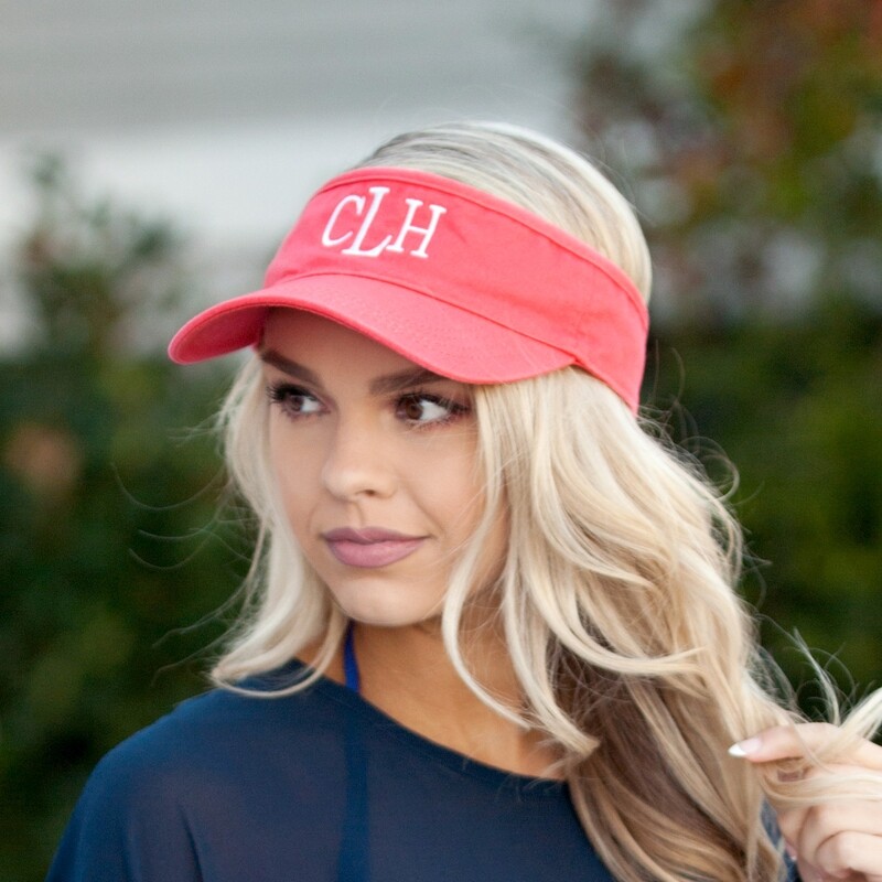 Monogram Twill Visor