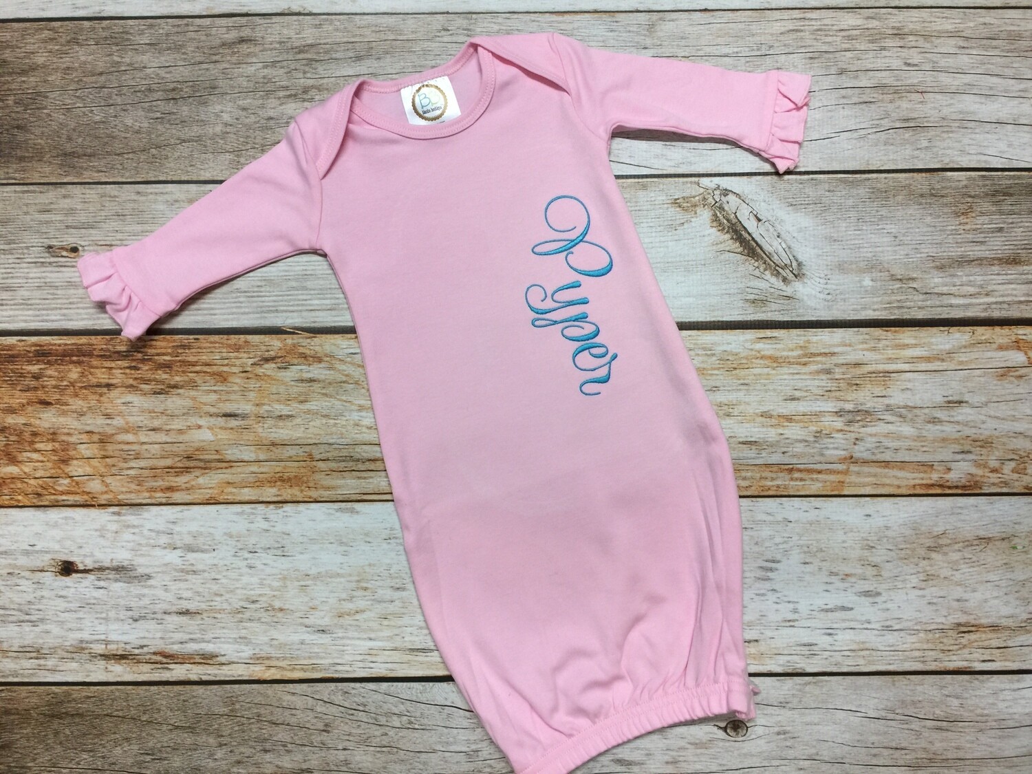 Baby Girl Pink Gown