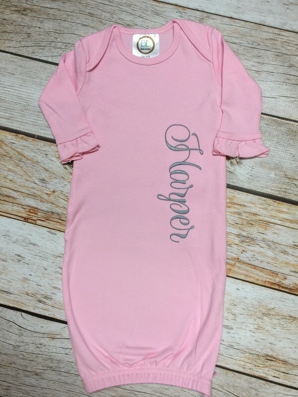 Baby Girl Pink Gown