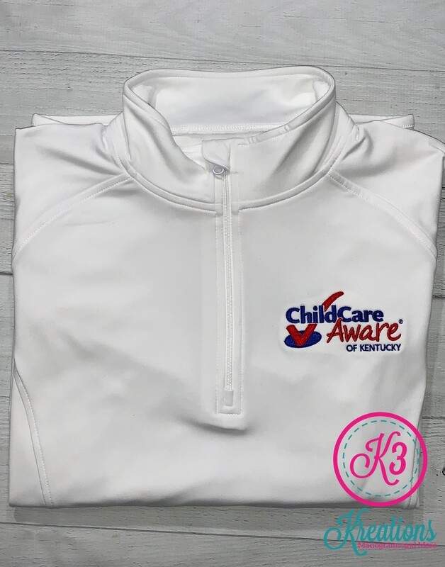 Sport Tek Ladies Sport Wick 1/2 Zip Pullover (CCA)