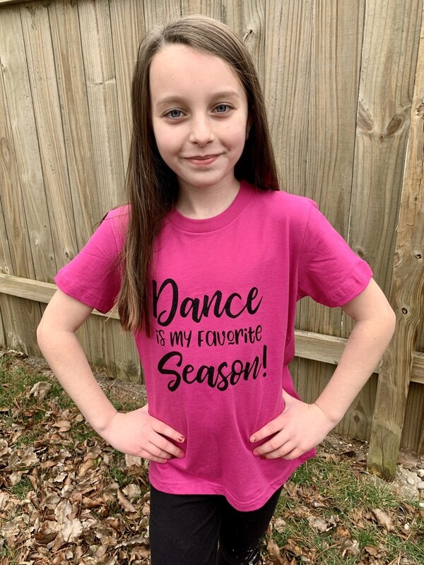 Youth Dance is My Favorite Season Short Sleeve T-shirt