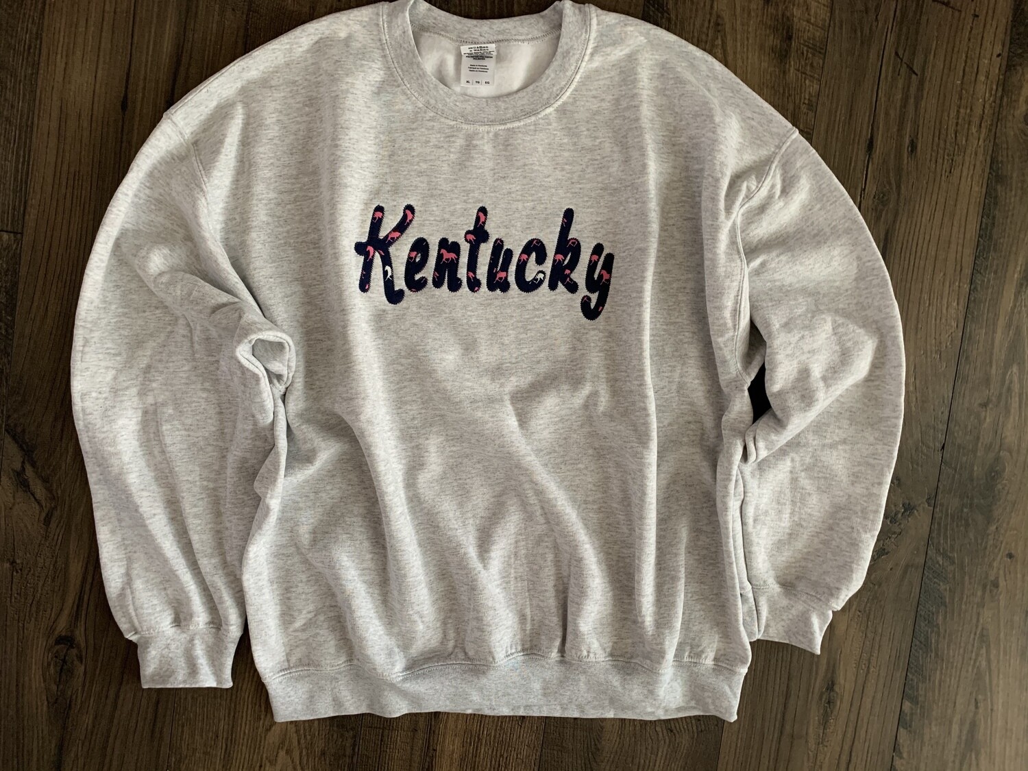 Kentucky Horse Sport Grey Crewneck Sweatshirt