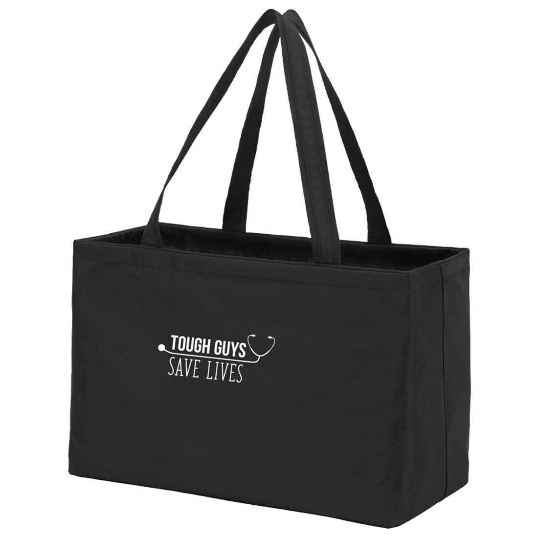 Tough Guys Save Lives Black Ultimate Tote