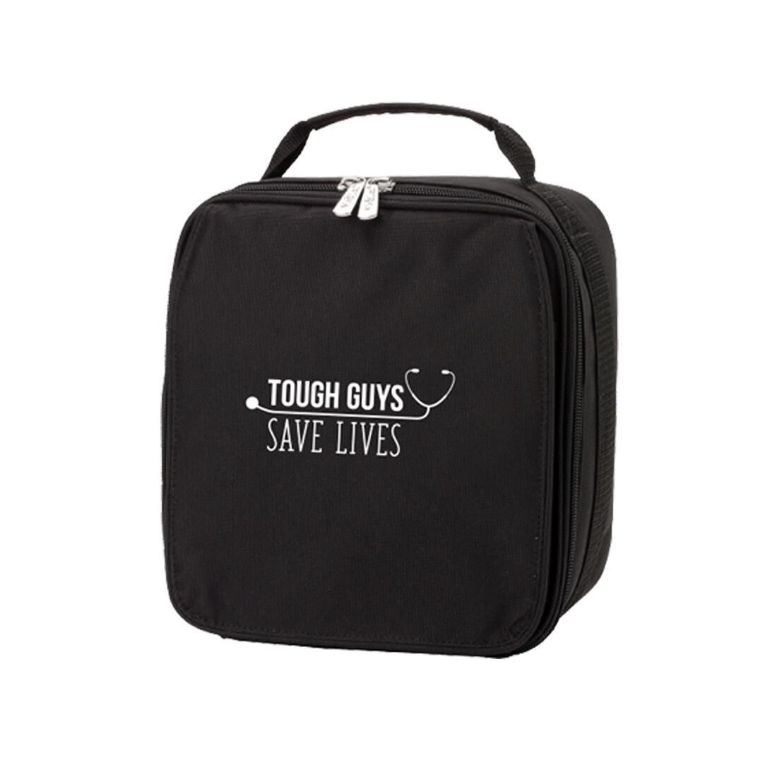 Tough Guys Save Lives Black Lunch Bag