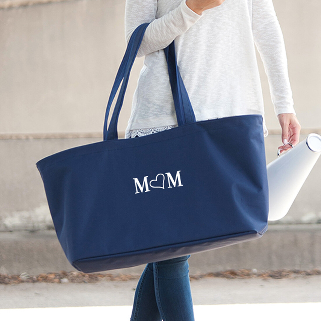 Mom Navy Ultimate Tote