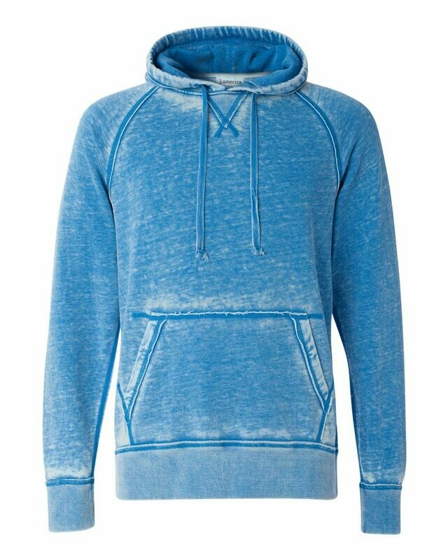 Adult Lake Bum Vintage Zen Fleece Hooded Sweatshirt