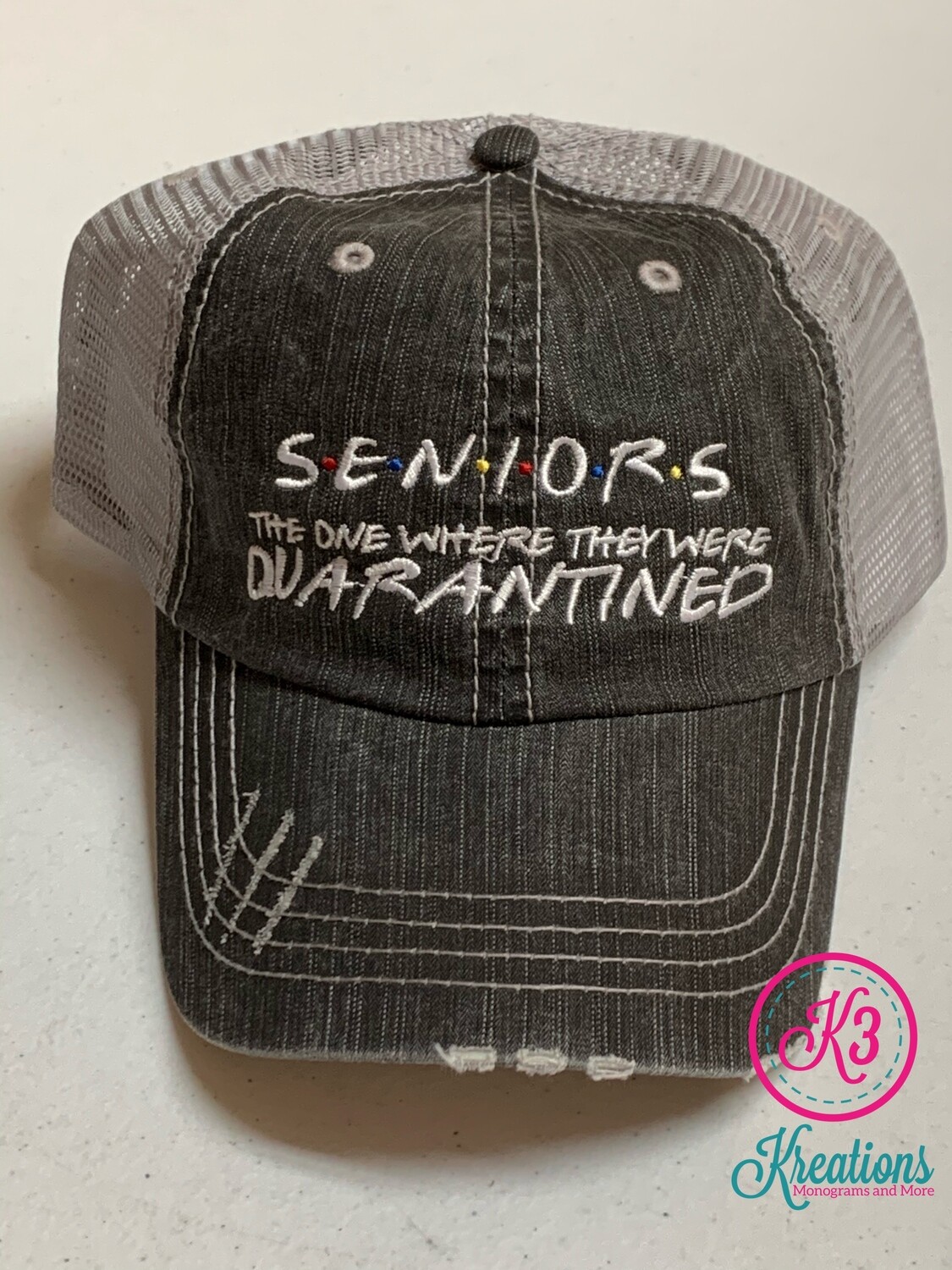 Seniors Quarantined Trucker Cap